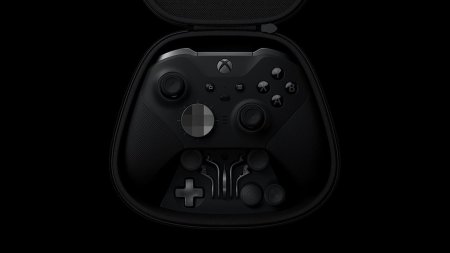 Геймпад беспроводной Microsoft Xbox Wireless Controller Elite Series 2 Black (Черный) Оригинал (Xbox One/Series X/S/PC) USED Б/У 