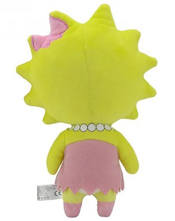  Мягкая игрушка Kidrobot: Зомби Лиса (Zombie Lisa) Симпсоны (The Simpsons) 20 см
