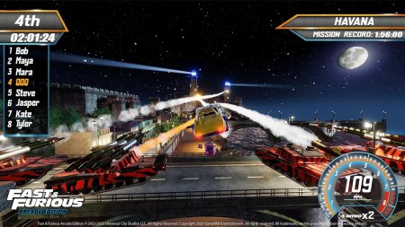 игра Форсаж: Аркадное издание (Fast and Furious: Arcade Edition) (Switch) для Nintendo Switch
