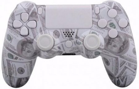    +  PS4 Shell Case Hydro Dipped  DualShock 4 Wireless Controller 100  (PS4) 
