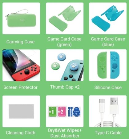Набор аксессуаров Essential Kit iPega 12 in 1 (PG-SW052) (Switch)