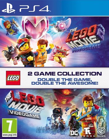  LEGO Movie Video Game + LEGO Movie 2 Video Game   (PS4) Playstation 4