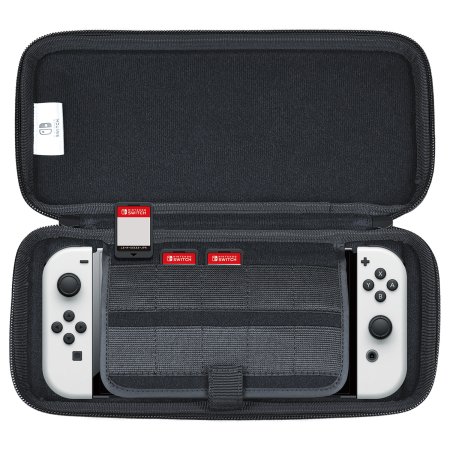 Чехол-сумка Hori Slim Tough Pouch (NSW-810U) (Black) Черный (Switch OLED)