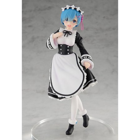 Фигурка Good Smile Company Pop Up Parade: Рем (Rem) Жизнь с нуля в альтернативном мире (Re:ZERO Starting Life in Another World Ice Season Ver.) (4580416942881) 17 см 