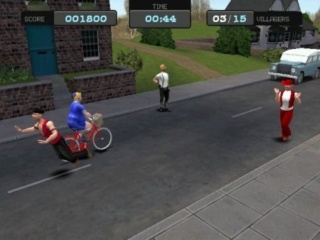 Little Britain The Video Game (PS2) USED Б/У
