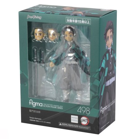 Фигурка Good Smile Company Figma: Тандзиро Камадо (Tanjiro Kamado) Клинок, рассекающий демонов (Demon Slayer: Kimetsu no Yaiba) (4545784067000) 13,5 см 