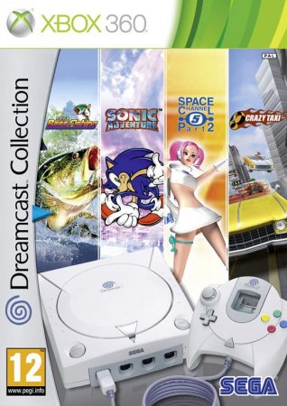 Dreamcast Collection (Sonic/Craze taxi/Space Channel/Sega Fishng) (Xbox 360)