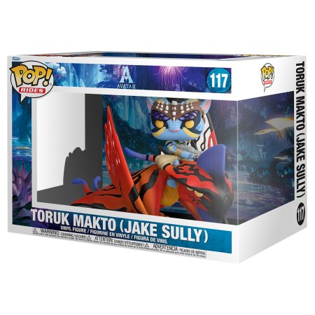 фигурки Фигурка Funko POP! Rides Deluxe: Торук Макто (Джейк Салли) (Toruk Makto (Jake Sully)) Аватар (Avatar) ((117) 65645) 15 см