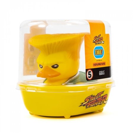 Фигурка-утка Numskull Tubbz: Гайл (Guile) Стрит Файтер (Street Fighter) 9 см Персонажи игр
