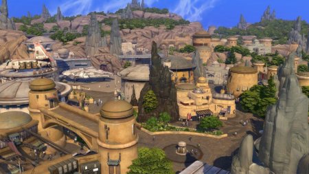 Игра The Sims 4 + Дополнение Star Wars: Путешествие на Батуу (Journey to Batuu) (PS4) Playstation 4