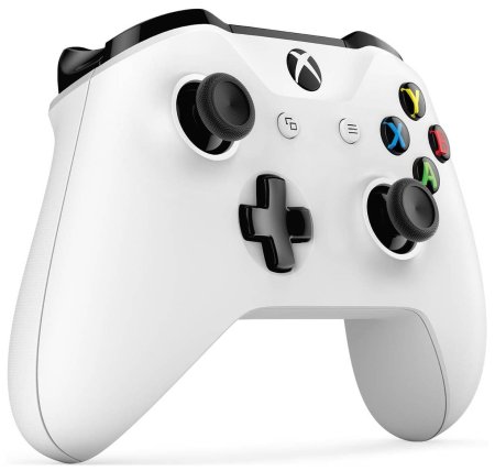 Геймпад беспроводной Microsoft Xbox One S/X Wireless Controller Rev 3 White (Белый) (TF5-00004) Оригинал (Xbox One) 
