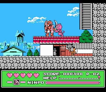 Кот-ниндзя (Ninja Cat) Русская Версия (8 bit) для Денди 