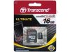 MicroSD Карта памяти 16GB Transcend Class 10 UHS-I 600x Ultimate +SD адаптер (PC)