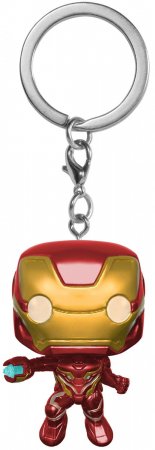   Funko Pocket POP! Keychain:   (Iron Man) :   (Avengers Infinity War) (27303-PDQ) 4 