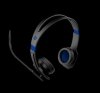  Проводная стереогарнитура для стереозвука и чата (HS-1 Stereo Messenger Headset Gioteck) (PS4) 