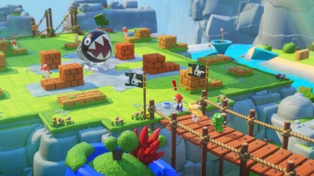 игра Mario + Rabbids Kingdom Battle (Битва За Королевство) Русская Версия (Switch) USED Б/У для Nintendo Switch