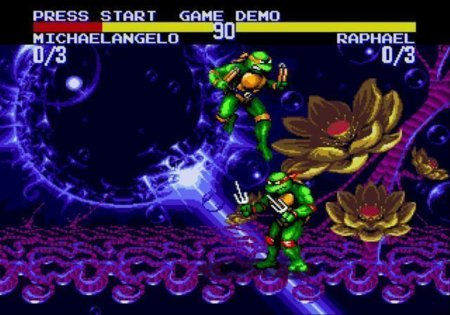 Коллекционный сборник 2 в 1 Черепашки Ниндзя (Ninja Turtles) (16BC-006) Русская Версия (16 bit) 