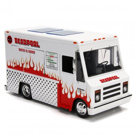     Jada Toys Hollywood Rides:    (Taco Truck) 1:24 +   (Deadpool) 7  (99730) 