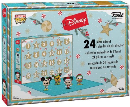 фигурки Набор подарочный Funko Advent Calendar: 24 Фигурки (24 Figures) Классика Дисней 2022 (Classic Disney 2022) (62092) 4,5 см