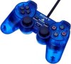 Геймпад проводной Sony DualShock 2 (Clear Blue) Прозрачный Синий Оригинал (PS2) (OEM)