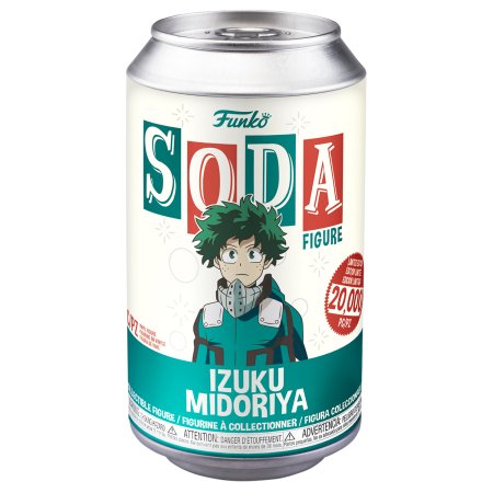 фигурки Фигурка Funko Vinyl SODA: Изуку Мидория (Деку) (Izuku Midoriya (Deku)) Моя Геройская Академия (My Hero Academia) (50840) 9,5 см