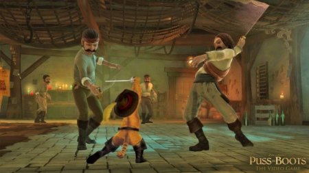 Купить игру Кот в сапогах (Puss in Boots) с поддержкой PlayStation Move (PS3) для Sony Playstation 3