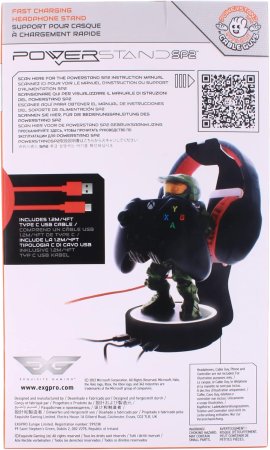 Подставка для фигурок и наушников Cable Guys Power Stand SP2 (Black) Черный (895685) 30 см
