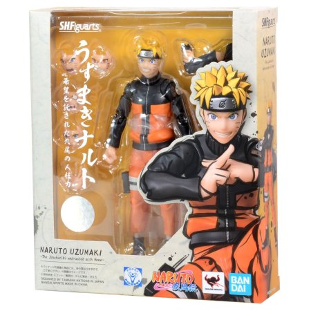Фигурка Bandai Tamashii Nations S.H.Figuarts: Наруто Джинчуурики, которому доверена надежда (Naruto Jinchuuriki Entrusted with Hope) Наруто: Ураганные хроники (Naruto Shippuden) (4573102632388) 14,5 см 