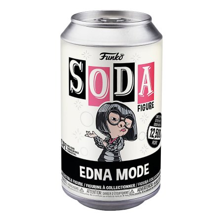 фигурки Фигурка Funko Vinyl SODA: Эдна Мод (Edna Mode) Суперсемейка! (The Incredibles) (55334) 9,5 см
