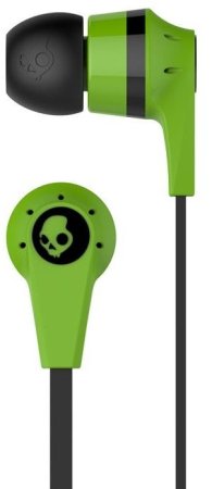 Гарнитура SKULLCANDY Ink'd 2.0, Grn/Blk/Lime (PC)