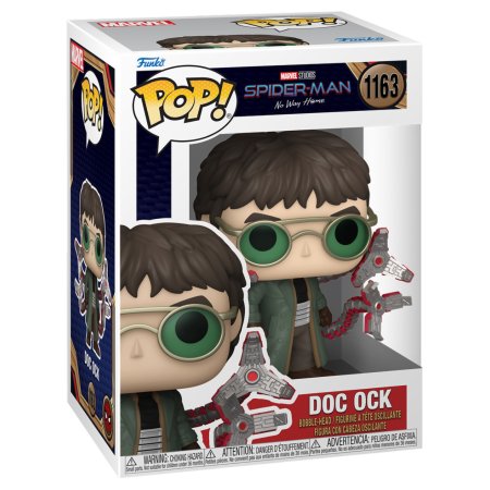 фигурки Фигурка Funko POP! Bobble: Доктор Окт (Doc Ock) Человек-паук: Нет пути домой (Marvel Spider-Man No Way Home) ((1163) 67602) 9,5 см