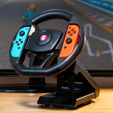 Держатель для контроллеров с настольным креплением Joy-Con в виде руля Numskull (Switch)