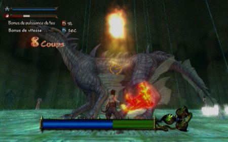   Dragon Blade: Wrath of Fire (Wii/WiiU) USED /  Nintendo Wii 