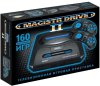 Игровая приставка 16 bit Sega Magistr Drive 2 (160 в 1) + 160 встроенных игр + 2 геймпада (Черная)