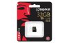 MicroSD Карта памяти 32GB Kingston Class 10 UHS-I U1 R/W 90/45 MB/s без адаптера (PC)
