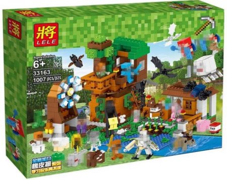 Конструктор Lele My World Загородный дом 1007 деталей (No.33163)