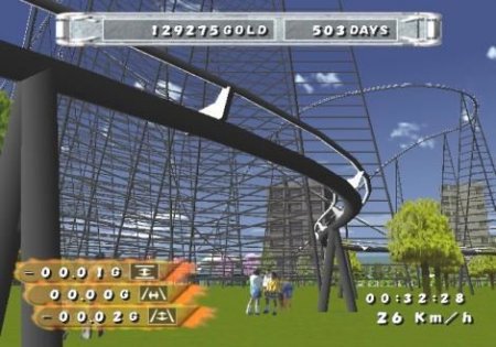 Rollercoaster World (PS2) USED /