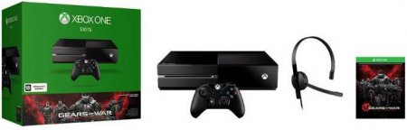   Microsoft Xbox One 500Gb Rus  + Gears of War: Ultimate Edition    