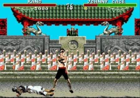 Коллекционный сборник 4 в 1 Мортал Комбат (Mortal Kombat) (16BC-002) Русская Версия (16 bit) 