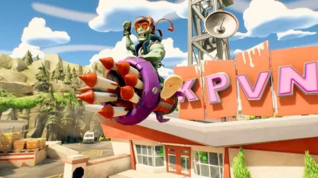 игра Plants vs. Zombies: Битва за Нейборвиль (Battle for Neighborville) Полное издание (Complete Edition) Русская Версия (Switch) USED Б/У для Nintendo Switch
