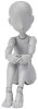 Фигурка Bandai Tamashii Nations S.H.Figuarts: Тело Чан с множеством точек артикуляции Вер. Серый (Body Chan Edition Dx Set (Gray Color Ver.)) Кен Сугимори (Ken Sugimori) (621030) 13 см