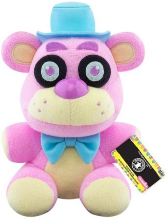 Игрушка плюшевая Funko Plush: Весенний Цветной Фредди (Spring Colorway Freddy (Pink)) Пять Ночей с Фредди (Five Nights at Freddy's (FNAF)) (54020) 15см