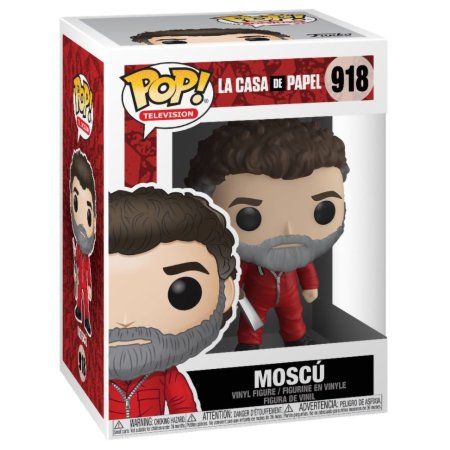 фигурки Фигурка Funko POP! TV: Москва (Moscu) Бумажный дом (Money Heist) (44578) 9,5 см