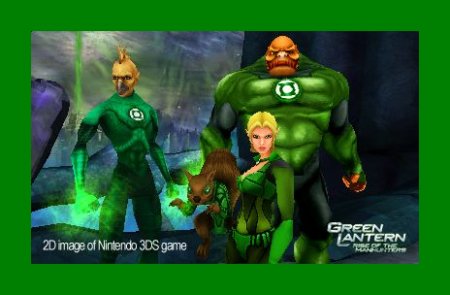   Green Lantern: Rise of the Manhunters ( ) (Nintendo 3DS)  3DS