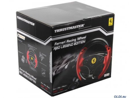  THRUSTMASTER Ferrari Racing Wheel Red Legend Edition PS3/PC 