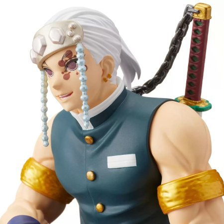 Фигурка Good Smile Company SEGA: Тенген Узуй Встреча в Хашире (Tengen Uzui-Hashira Meeting) Клинок, рассекающий демонов ПМ Перчинг (Kimetsu no Yaiba PM Perching) (4570001967504) 13 см 