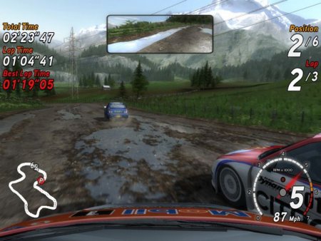   Sega Rally   (PS3)  Sony Playstation 3