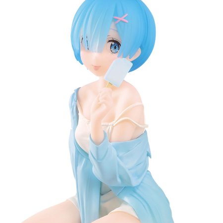 Фигурка Banpresto: Рем (Rem Summer Ver.) Жизнь с нуля в альтернативном мире - Время для отдыха ( Re:Zero Starting Life In Another World Relax Time) (BP17719P) 20 см 