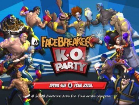   Facebreaker K.O. Party (Wii/WiiU)  Nintendo Wii 