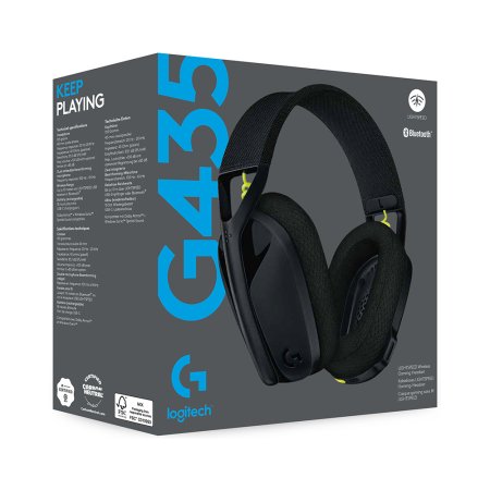 Гарнитура беспроводная Logitech G G435 Black (Черный) (PC) 